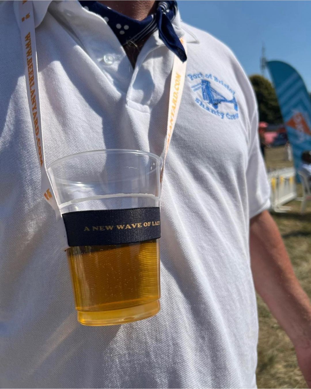 Beer Lanyard - Perfect Festival Companion - Beer Lanyard