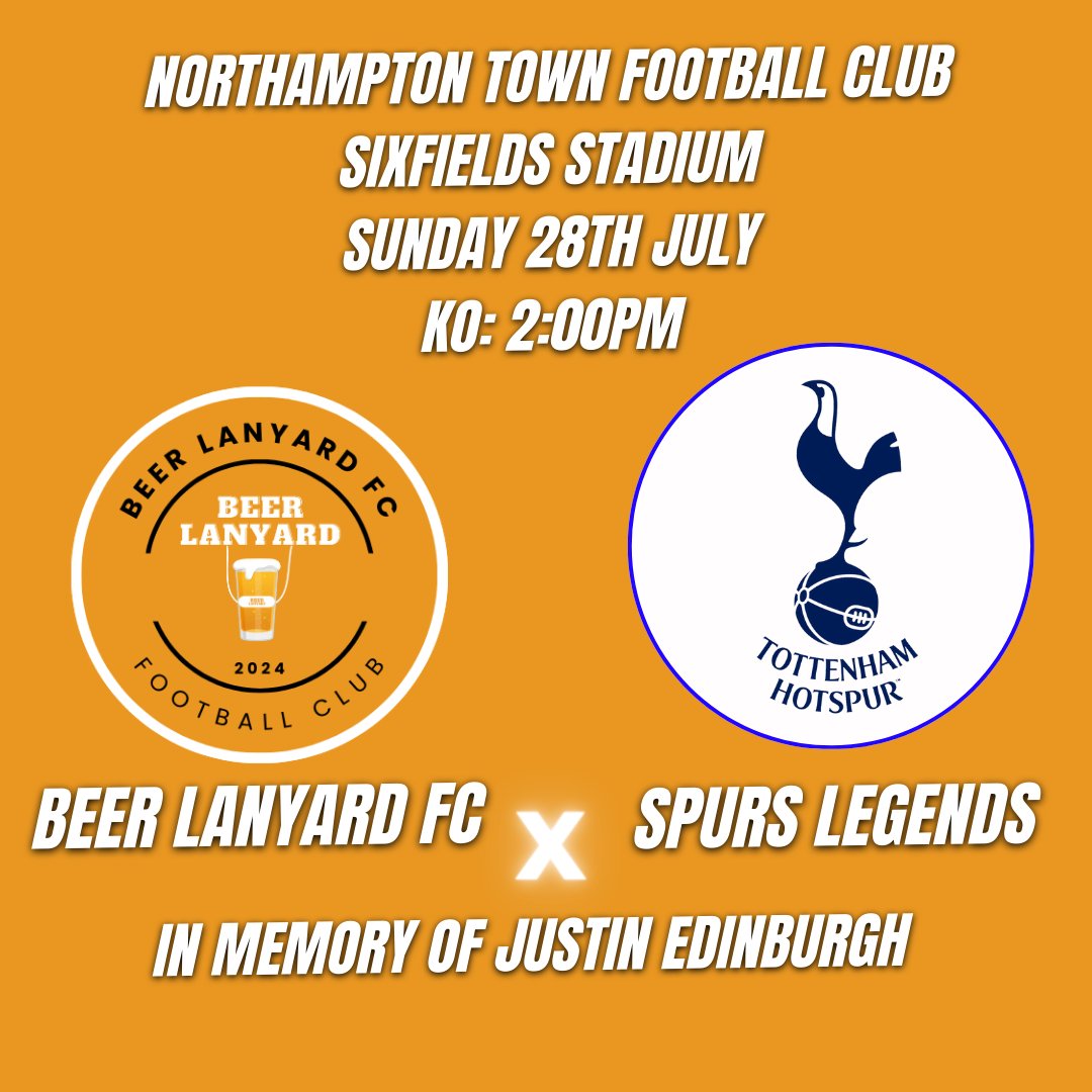 Beer Lanyard FC vs Tottenham Legends - CHILDS TICKET - #shop_name - #BeerLanyard