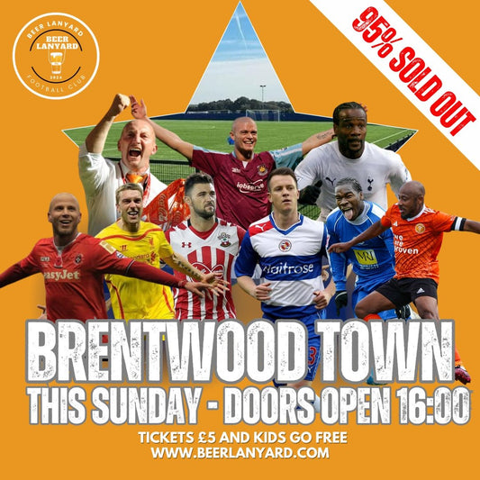 Beer Lanyard FC vs Wandering Crows - Brentwood Town - 29th September - Child Ticket - u15 - #shop_name - #BeerLanyard