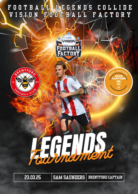 Beer Lanyard Football Legends Tournament - 23/03/25 - General Admission - #shop_name - #BeerLanyard