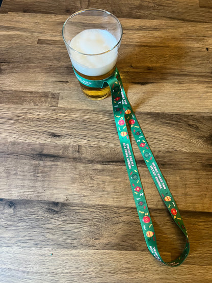 Filthy Animal Christmas Beer Lanyard Edition