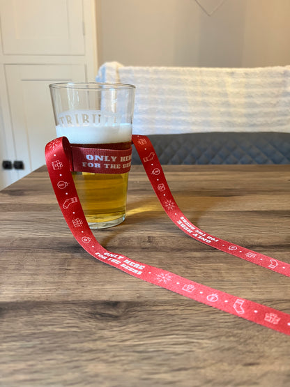 Bah Humbug Christmas Beer Lanyard Edition