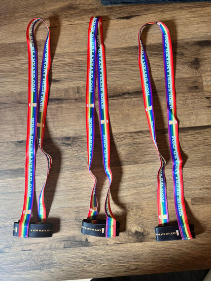 Rainbow Limited Edition Beer Lanyards x 2 - #shop_name - #BeerLanyard