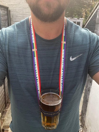 Rainbow Limited Edition Beer Lanyards x 25 Lanyards - #shop_name - #BeerLanyard