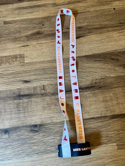 Christmas Duo x 2 Christmas Beer Lanyards - #shop_name - #BeerLanyard