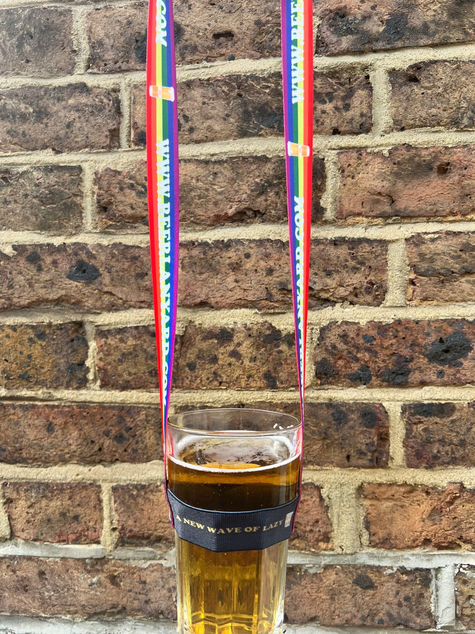 Rainbow Limited Edition Beer Lanyards x 10 Lanyards - #shop_name - #BeerLanyard