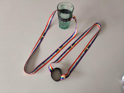 Rainbow Limited Edition Beer Lanyards x 2 - #shop_name - #BeerLanyard