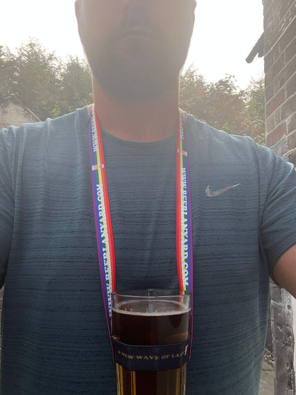 Rainbow Limited Edition Beer Lanyards x 4 - #shop_name - #BeerLanyard