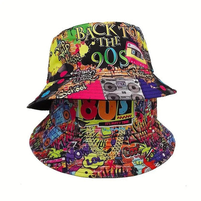 Beer Lanyard Back To The 90's Bucket Hat Music Festival Bucket Hat - #shop_name - #BeerLanyard